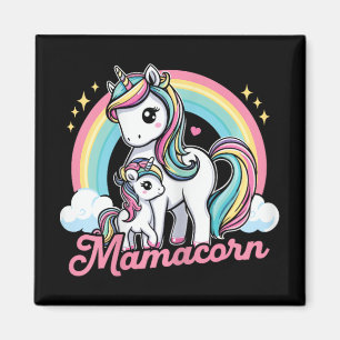 Aimant Mamacorn - Drôle mignon Costume Unicorn Maman Mère