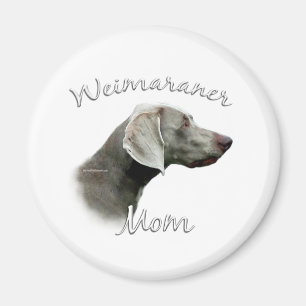 Aimant Maman 2 de Weimaraner