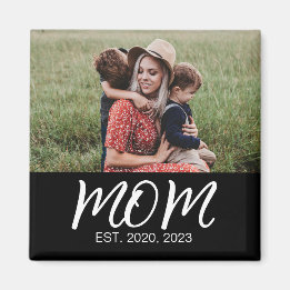 Aimant Maman a établi la photo pour la fête des mères
