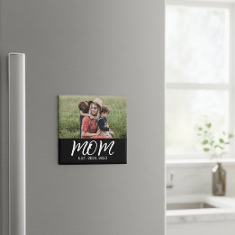 Aimant Maman a établi la photo pour la fête des mères