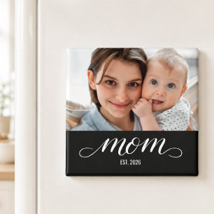 Aimant Maman a établi la photo pour la fête des mères