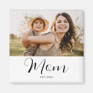 Aimant Maman a établi le script photo et année des mères
