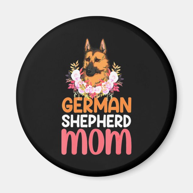 Aimant Maman Allemand Shepard Berger Chien (Devant)