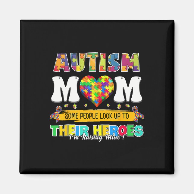 Aimant Maman autiste que certaines personnes admirent Aut (Devant)