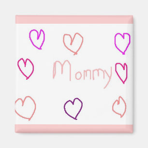 Aimant maman aux coeurs