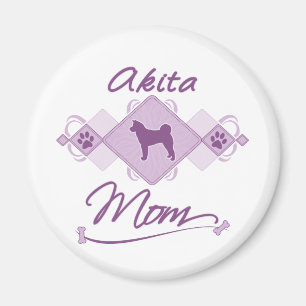 Aimant Maman d'Akita