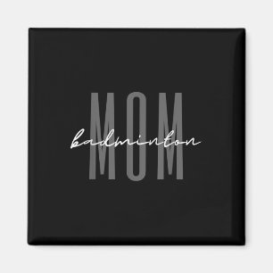 Aimant Maman de badminton Maman Badminton Maman Birdie