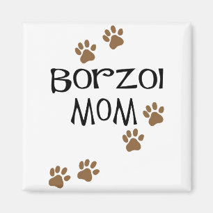 Aimant Maman de barzoï