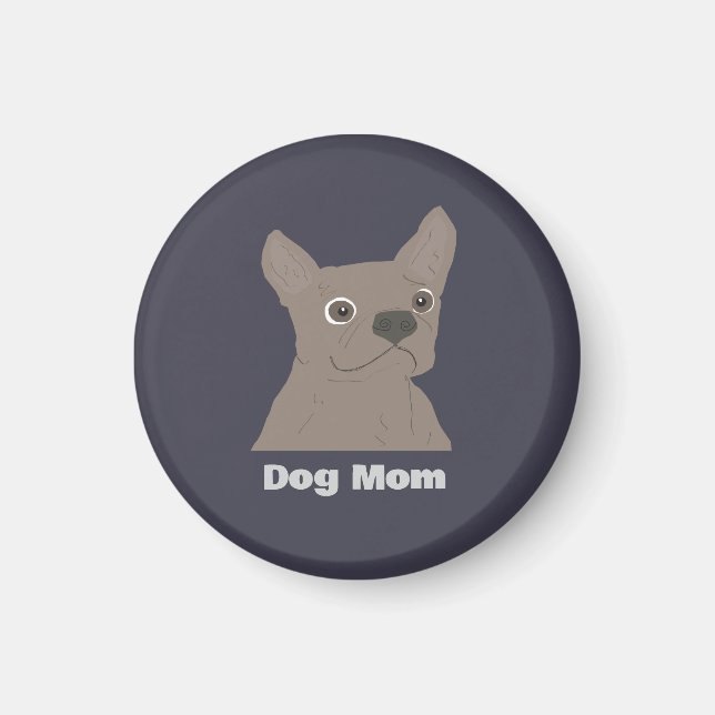Aimant Maman de chien (Devant)