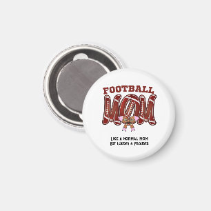 Aimant maman de football jeux amusants jour de la fête de