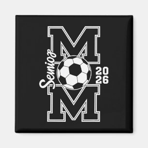Aimant Maman de footballeuse senior Promotion 2026 Femmes