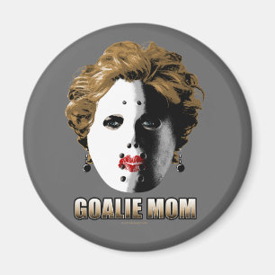 Aimant Maman de gardien de but d'hockey