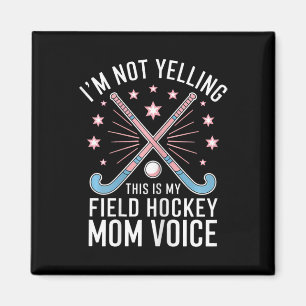 Aimant Maman de hockey sur gazon drôle de hockey sur gazo
