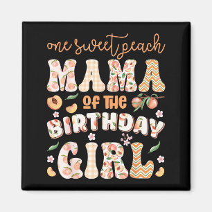 Aimant Maman de la fille qui fête son anniversaire Un dou