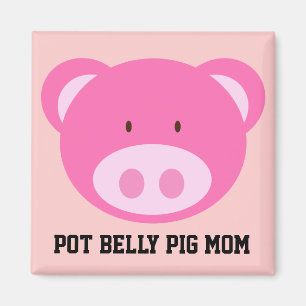 Aimant Maman de porc de ventre de pot