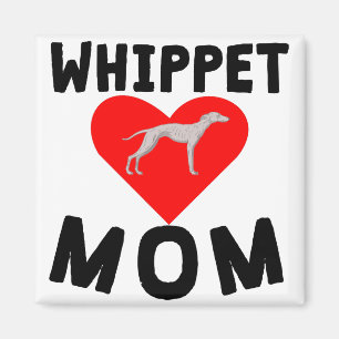 Aimant Maman de whippet