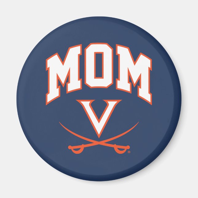 Aimant Maman des Cavaliers de la Virginie (Devant)