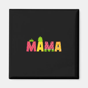 Aimant Maman drôle amoureuse fruitarienne été Nana Fruit 
