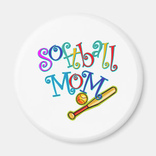 Aimant Maman du base-ball