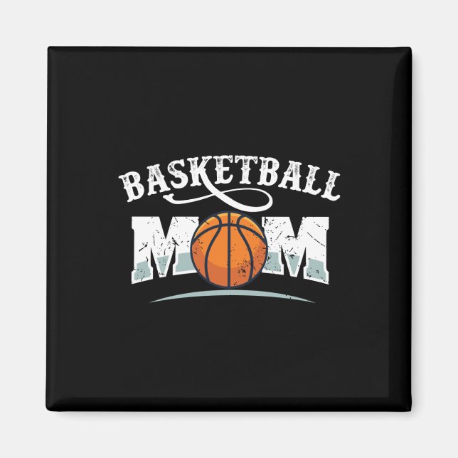 Aimant Maman du basket (Devant)