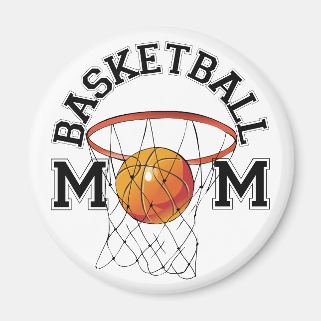 Aimant Maman du basket (Devant)
