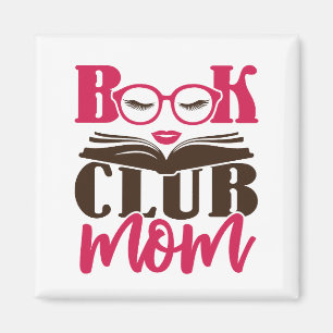 Aimant Maman du club de lecture