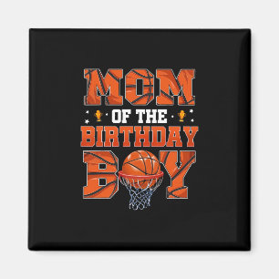 Aimant Maman du garçon d'anniversaire Sketll Anniversaire