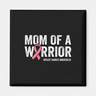 Aimant Maman D'Un Guerrier Lutte Contre Le Cancer Du Sein