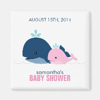 Maman et Baby Whale Baby shower {rose}