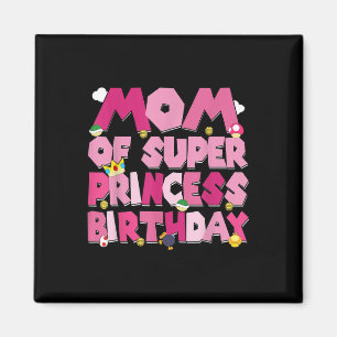 Aimant Maman Et Papa Princesse Anniversaire Fille Famille