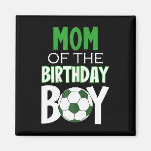 Aimant Maman féminine du garçon d'anniversaire Maman de f