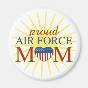Aimant Maman fière de l'Armée de l'Air