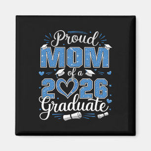 Aimant Maman fière d'un diplômé de la promotion 2026 Mama