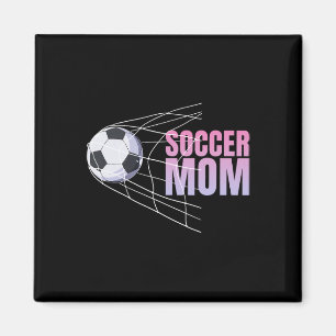 Aimant Maman Foot Sport Footballeuse Joueuse de Foot Mot