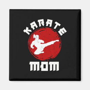 Aimant Maman Kung Fu Karaté Ceinture Noire Experte en Art
