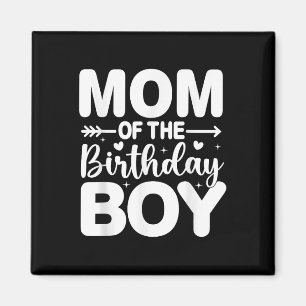 Aimant Maman Maman De L'Anniversaire Garçon Famille Enfan