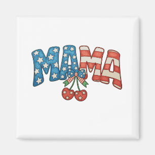 Aimant Maman maman patriotique 250e anniversaire 4 juille