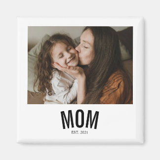 Aimant Maman Minimaliste Photo de Mise en Place