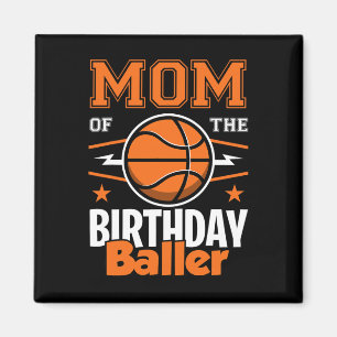 Aimant Maman Of Birthday Byller Bysketbyll Big Fan Birt