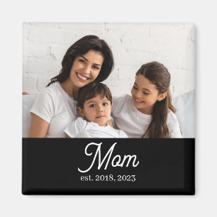 Aimant Maman personnalisée établie