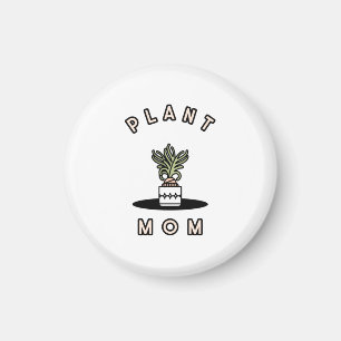Aimant Maman plante