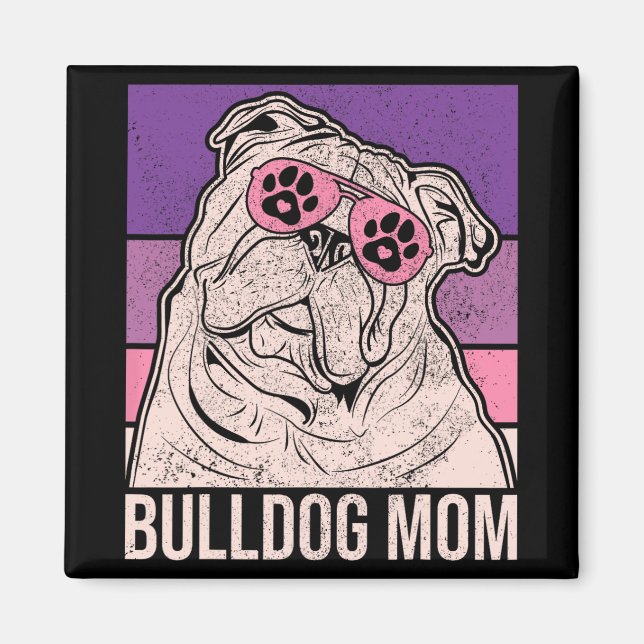 Aimant Maman propriétaire d'animaux tenue amoureuse Boule (Devant)
