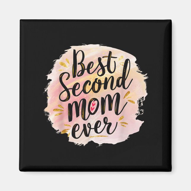 Aimant Maman seconde maman pour toujours la fête des mère (Devant)