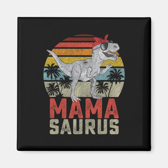 Aimant Mamasaurus T Rex Dinosaur Mama Saurus Family Match (Devant)