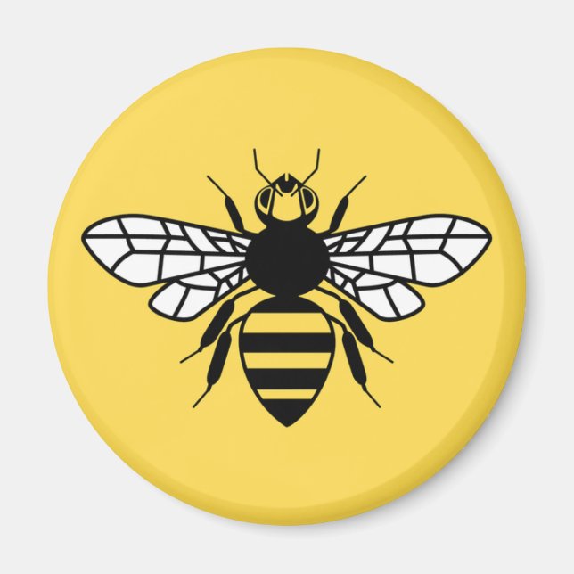 Aimant Manchester Bee (Devant)