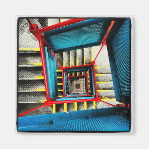 Aimant Manchester - escalier de Castlefield