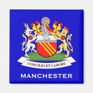Aimant Manchester*, manteau BRITANNIQUE d'aimant de bras