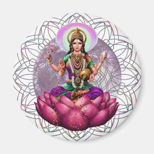 Aimant Mandala de Lakshmi de déesse