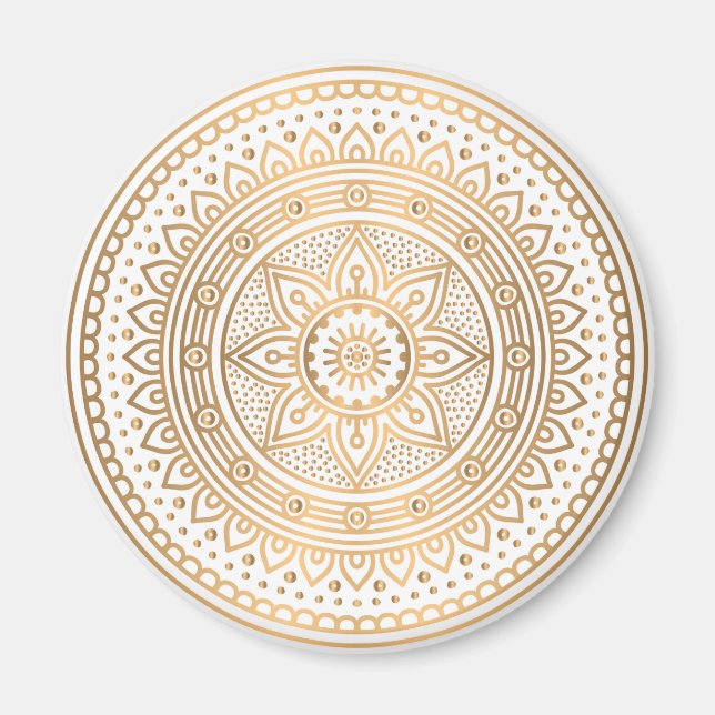 Aimant Mandala de luxe 1 (Devant)