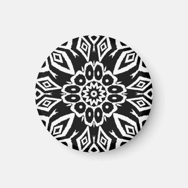 Aimant Mandala de minuit (Devant)